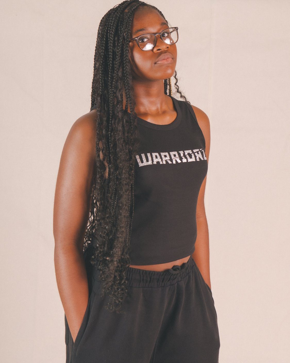 A Warriorz branded vest top