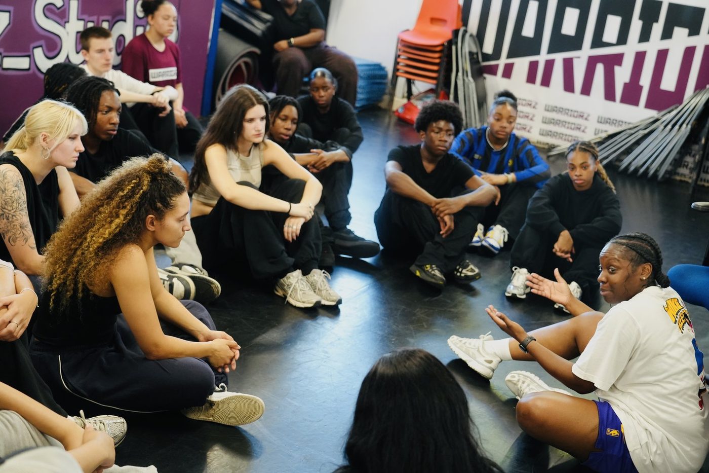 In the circle — Warriorz Performing Arts Academy